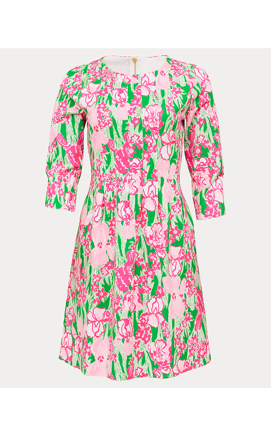 DULCIE DRESS, PUTTING GREEN HANNAH