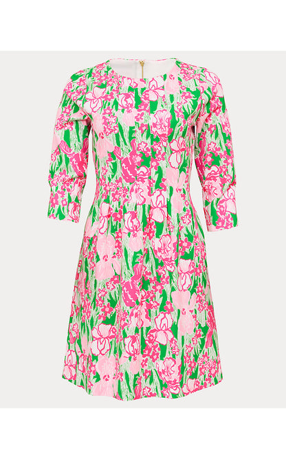 DULCIE DRESS, PUTTING GREEN HANNAH