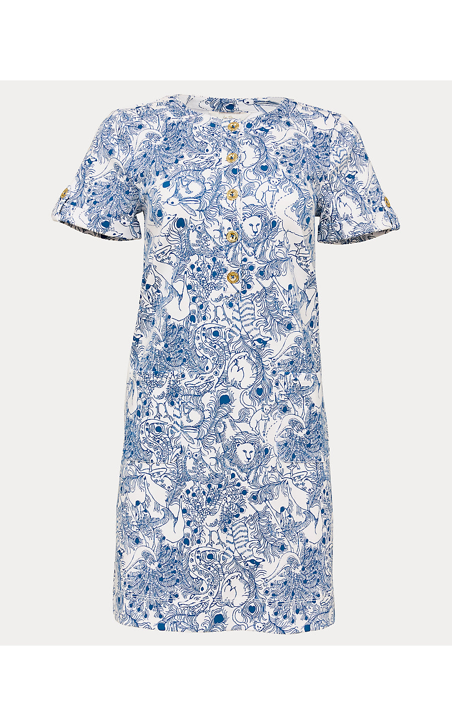 CAMERON DRESS, STARLIGHT NAVY ZOOLOGY
