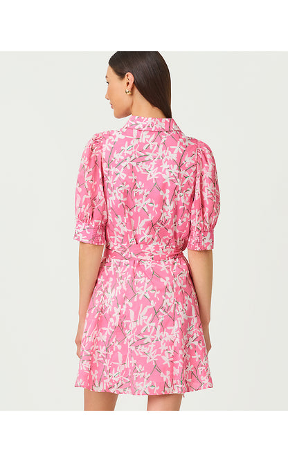 LARKYN SHIRTDRESS, CONFETTI PINK LIZA