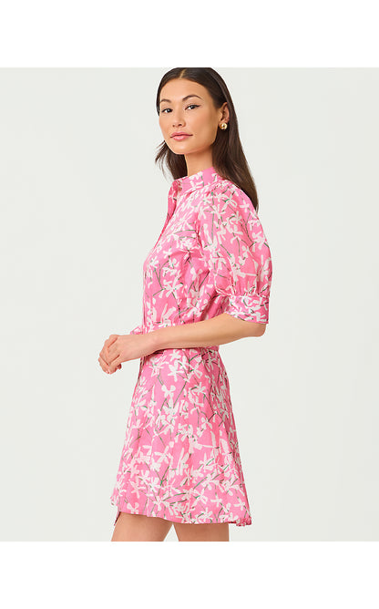 LARKYN SHIRTDRESS, CONFETTI PINK LIZA