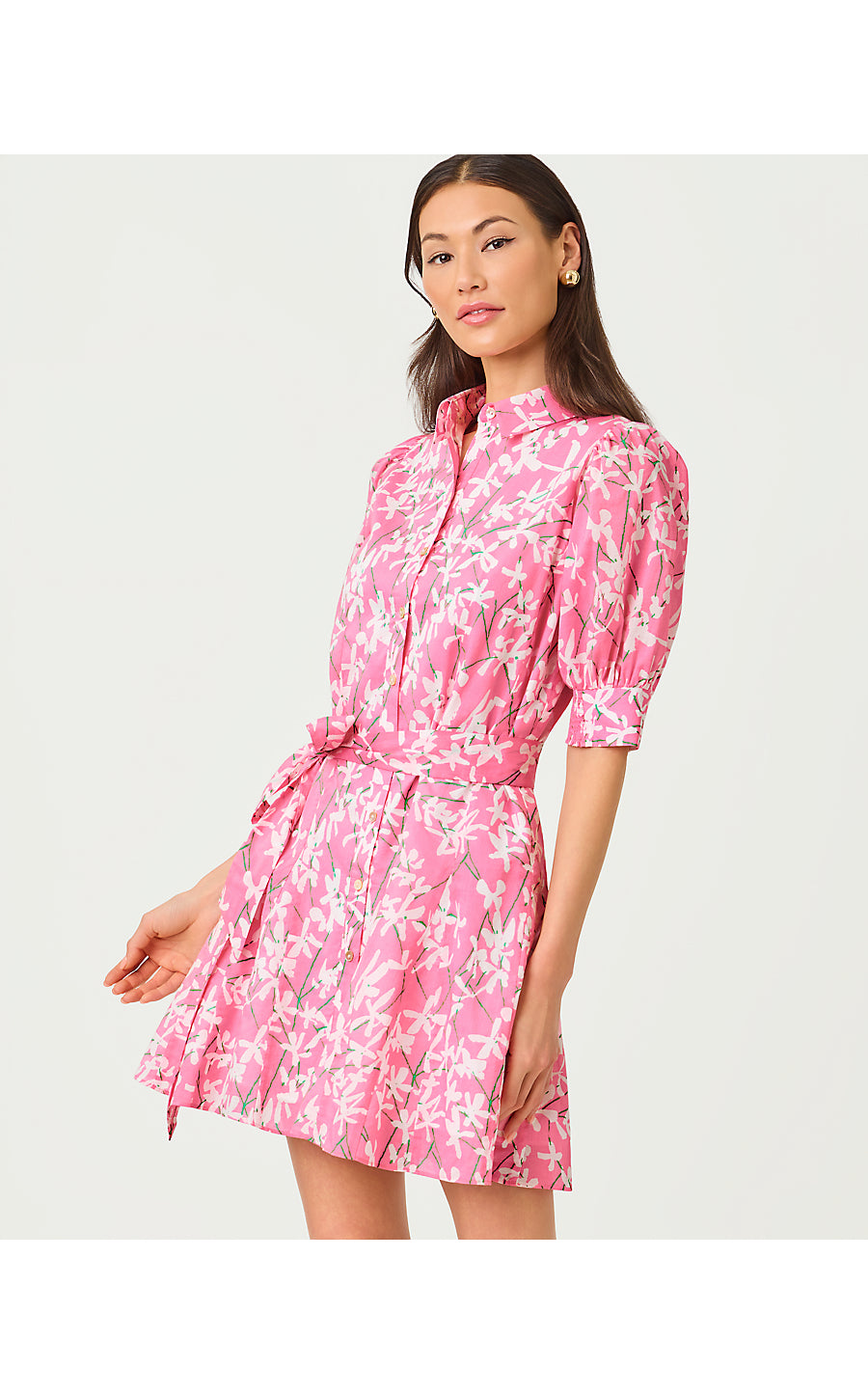 LARKYN SHIRTDRESS, CONFETTI PINK LIZA