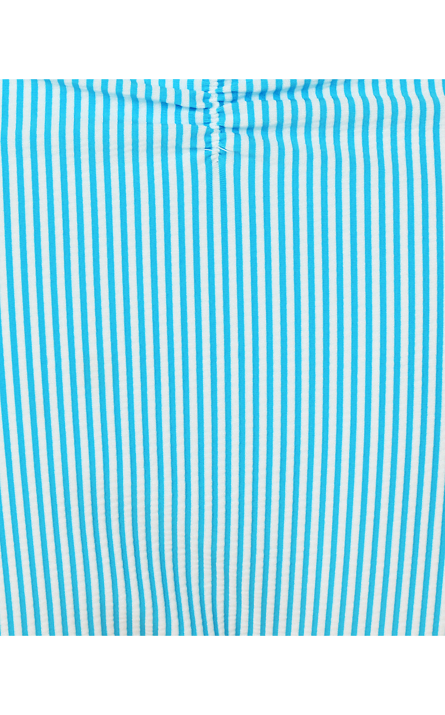 KETOS BIKINI TOP, CAPRI BLUE SEERSUCKER STRIPE
