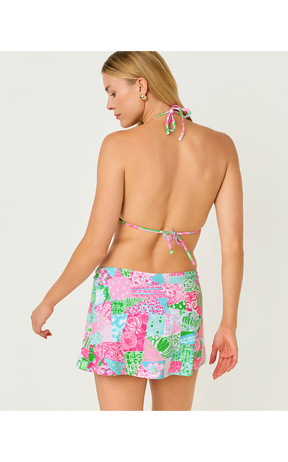 KOHALA SKIRT COVERUP, MULTI CRAZY QUILT