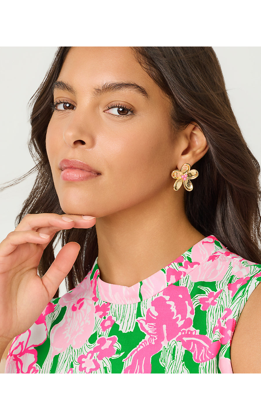 POPPYLAND EARRINGS, CHERRY BLOSSOM PINK