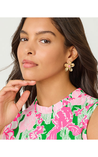 POPPYLAND EARRINGS, CHERRY BLOSSOM PINK