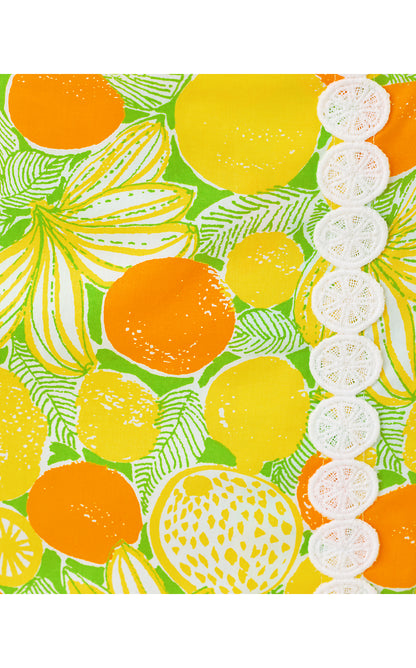 MICHELINA MINI SKORT, ISLAND PALM ZESTY