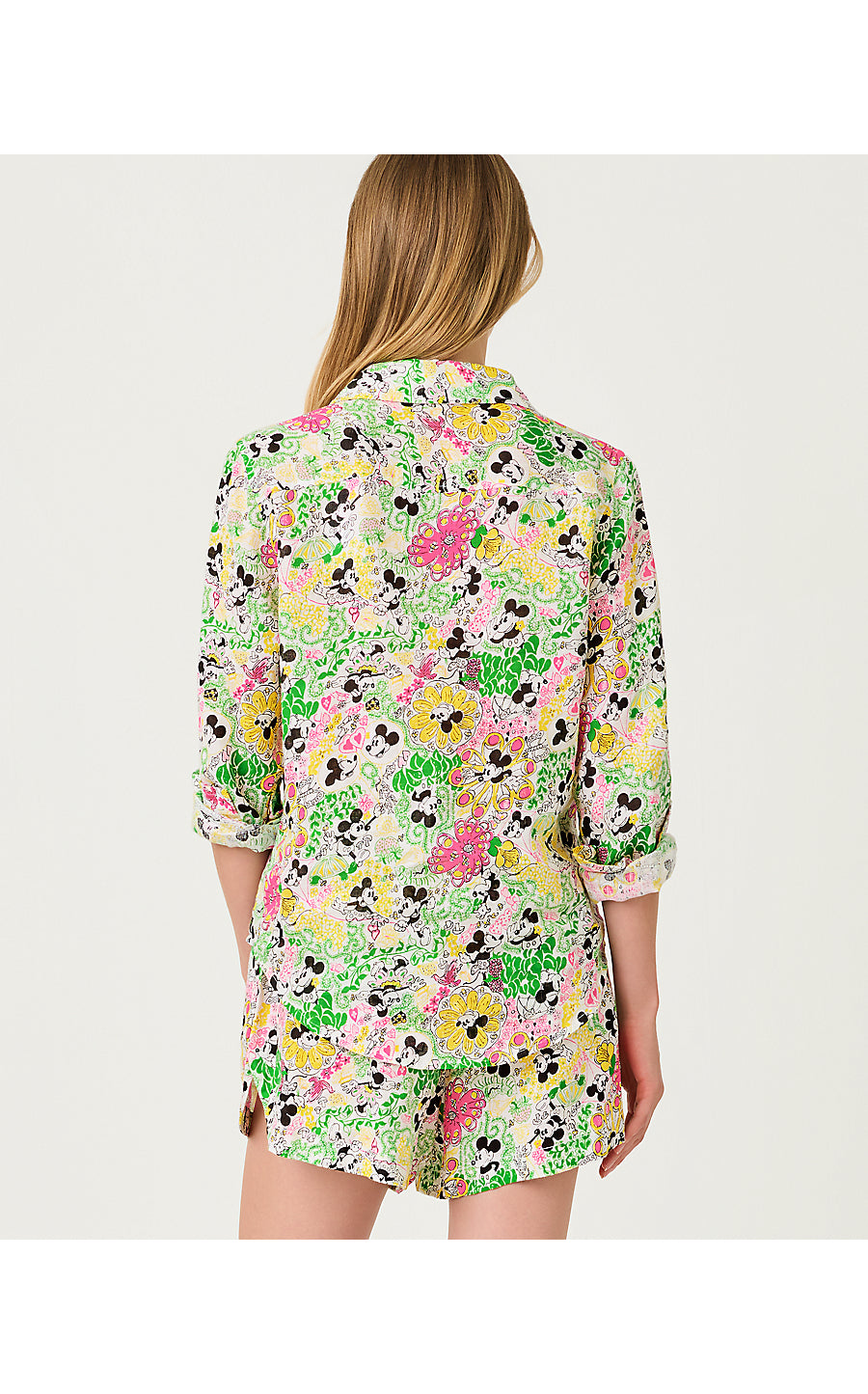 SEA VIEW BUTTON DOWN, MULTI THROWBACK DISNEY