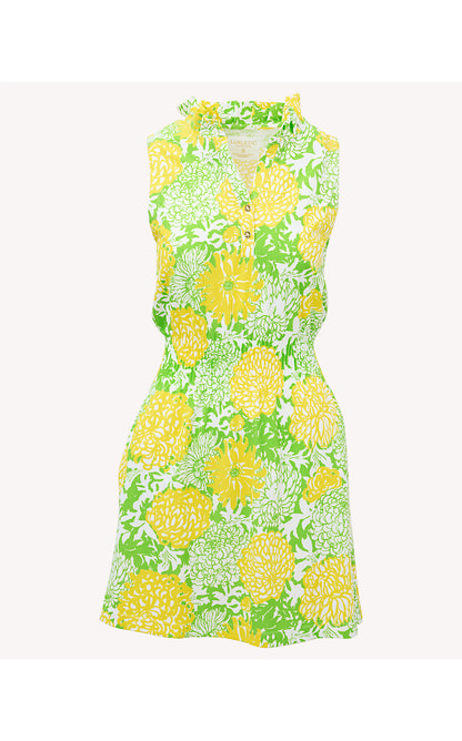 LOVE ACTIVE SLEEVELESS DRESS, CROCODILE GREEN MUMBO JUMBO