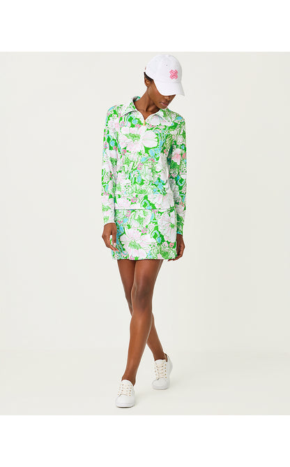 MARYANA 15" LOUNGE SKORT, PUTTING GREEN POPPYLAND