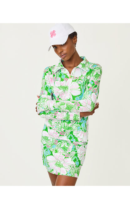 ELENI UPF 50+ PULLOVER, PUTTING GREEN POPPYLAND