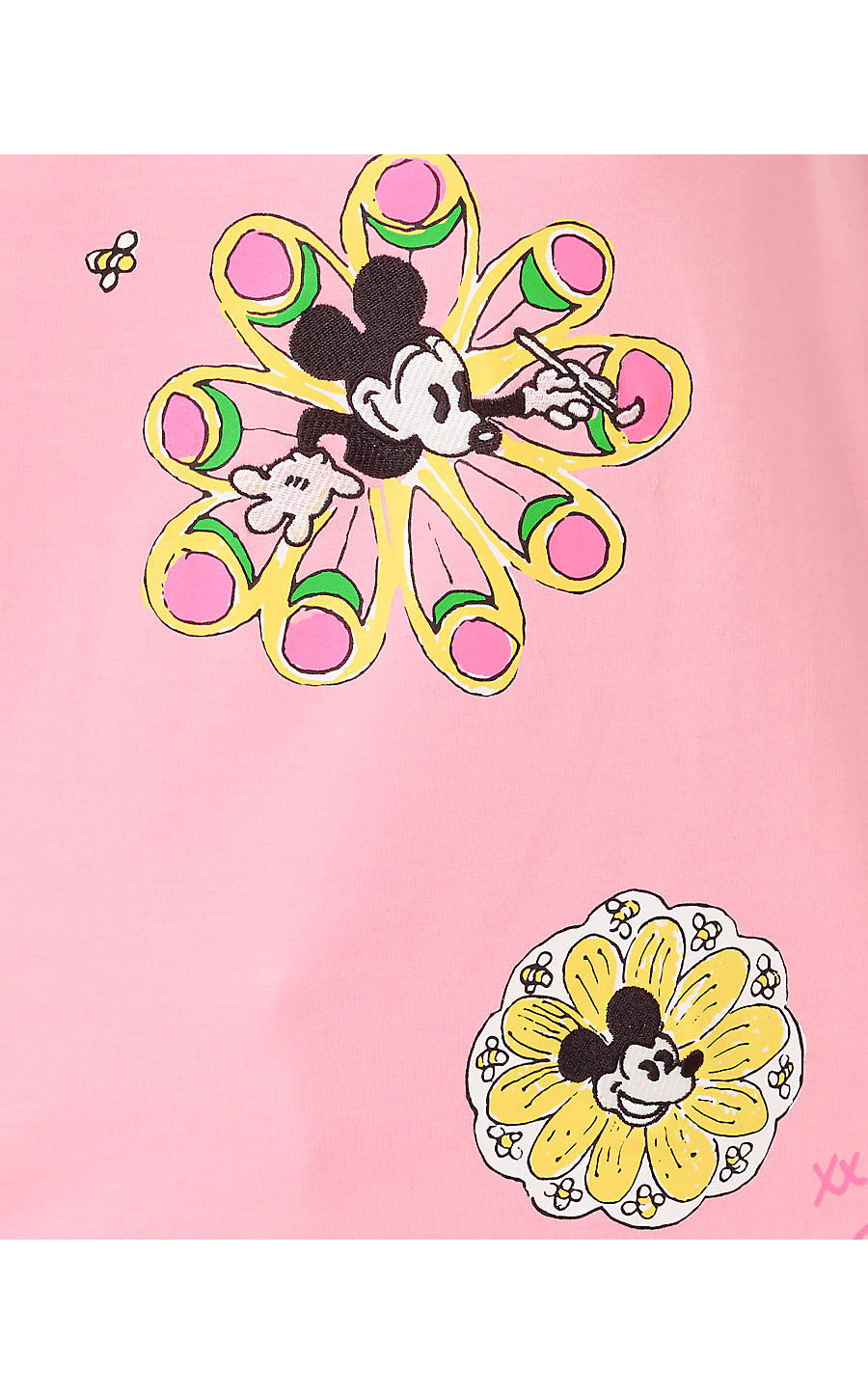 ELMARIA PUFF SLEEVE SWEATER, CONCH SHELL PINK THROWBACK DISNEY GRAPHIC