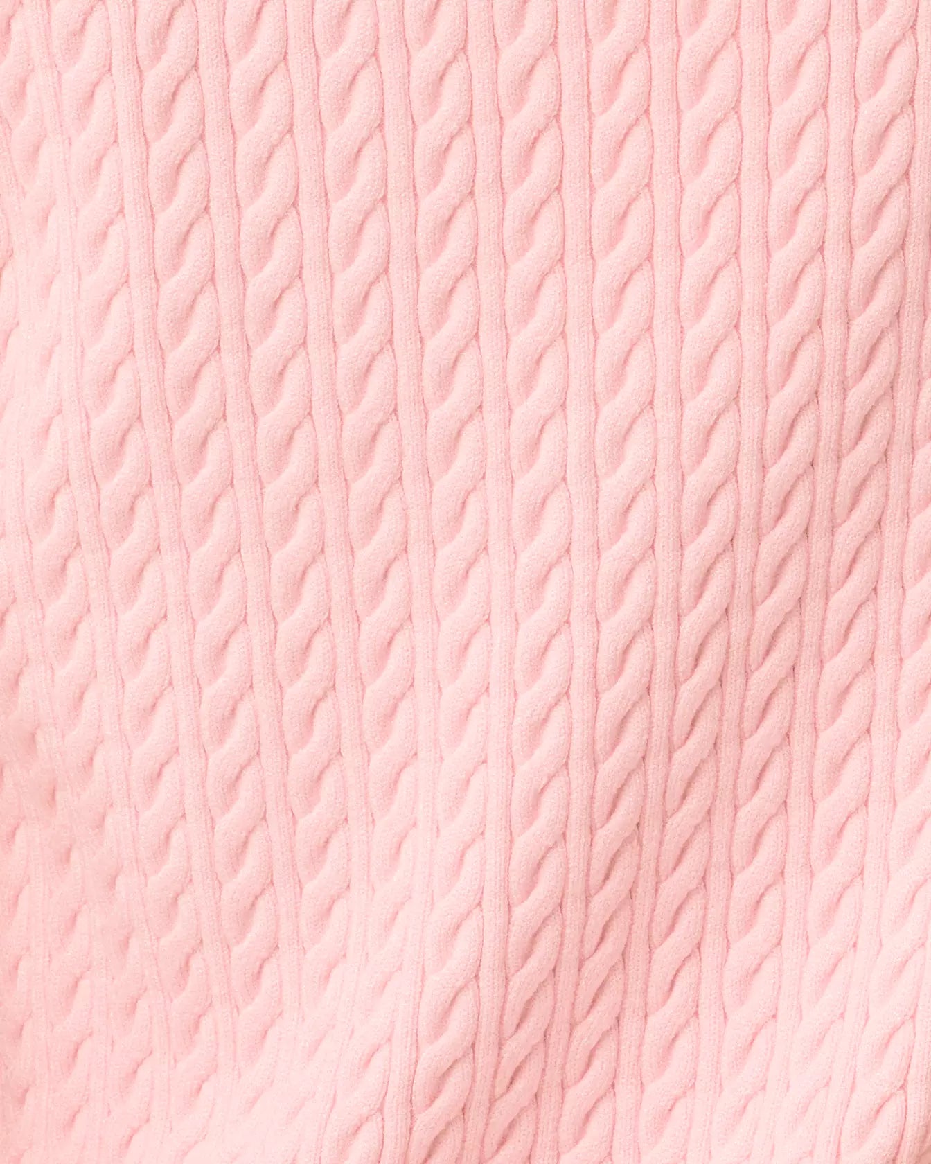 SUZETTE SWEATER, PINK MUSE X RESORT WHITE TIPPING