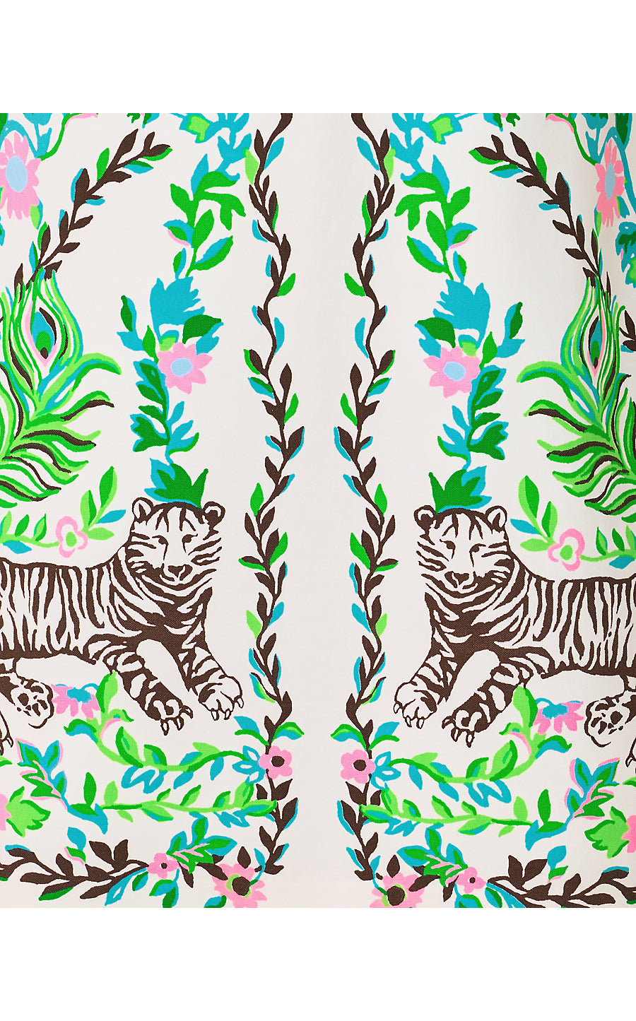 ELEANORA SHIFT ROMPER, RESORT WHITE ROYAL ZOO ENGINEERED ROMPER