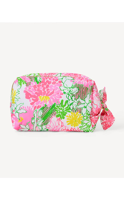 GWP POUCH, RESORT WHITE MUM PATCH
