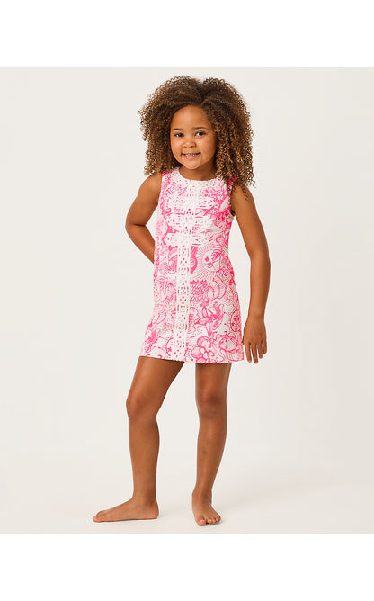 MINI WISTER DRESS, CHERRY BLOSSOM PINK FLEUR DE LILLY
