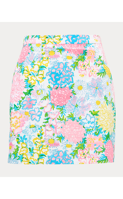COLMAN MINI SKIRT, MULTI LILLY GARDEN