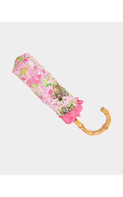 GWP TRAVEL UMBRELLA, PISTACHIO MACARON BEES KNEES