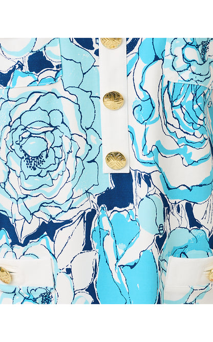 LOCKLYN SHIFT, CAPRI BLUE ROSANNA