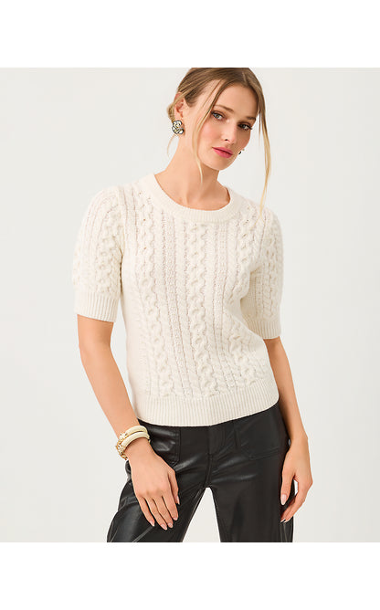 STEPHLYNN SWEATER, COCONUT