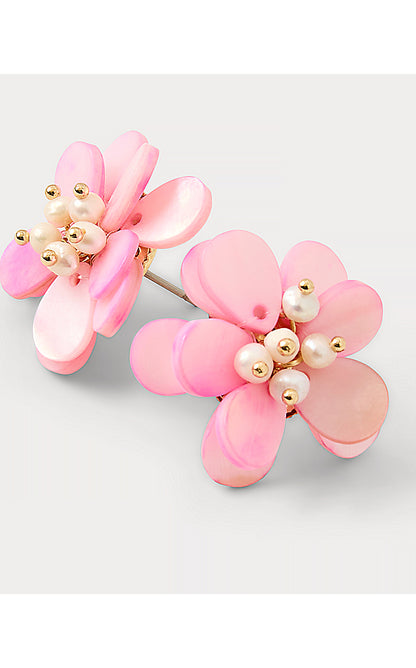 BURST OF JOY EARRINGS, PINK MUSE