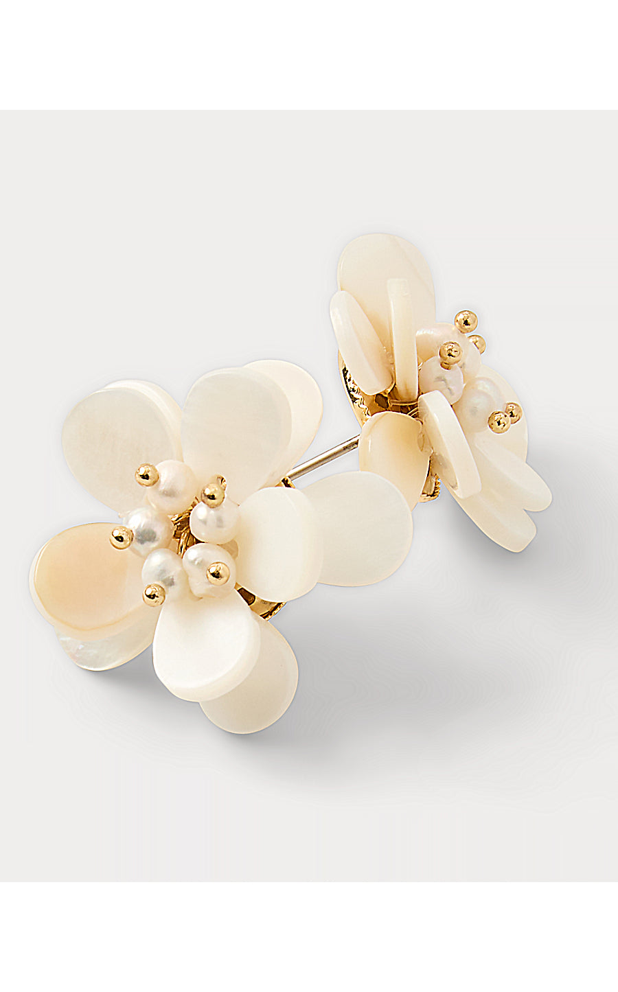 BURST OF JOY EARRINGS, RESORT WHITE