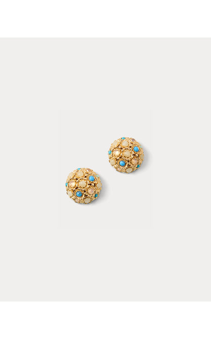 HARLILLYQUIN STUD EARRINGS, MULTI