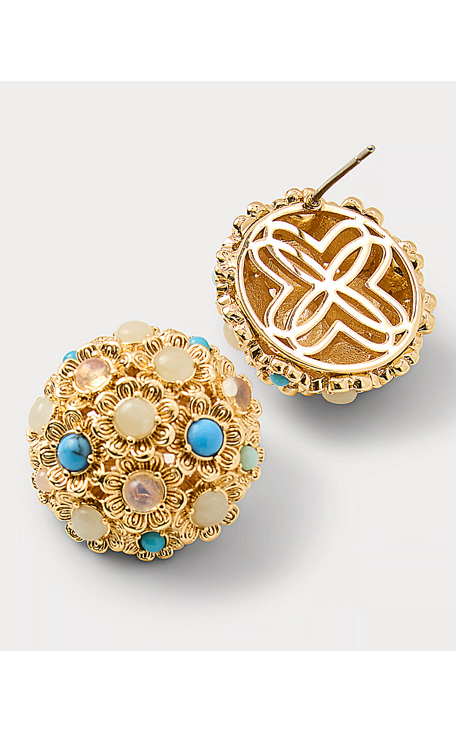 HARLILLYQUIN STUD EARRINGS, MULTI