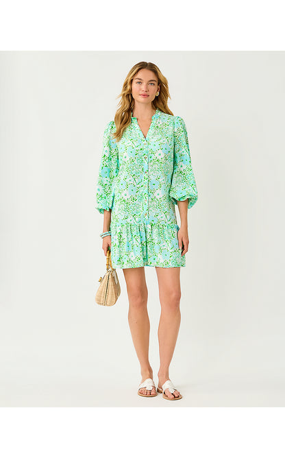 SHALEY TUNIC DRESS, MINT CONDITION BURST OF JOY