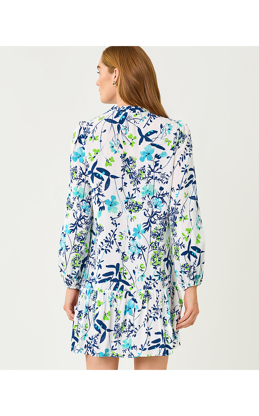 SHALEY TUNIC DRESS, RESORT WHITE SEA BLOOMS