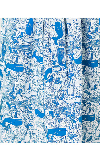MAURITZIA MIDI SHIRTDRESS, NASSAU BLUE THAR SHE BLOWS
