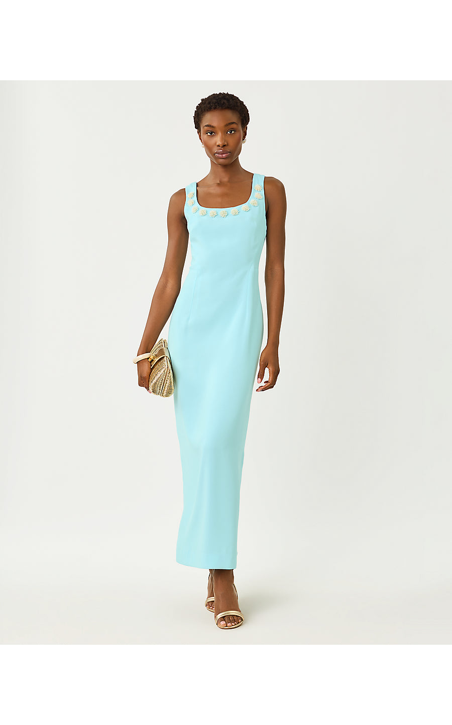 CORALIA MAXI DRESS, DAY DREAM BLUE