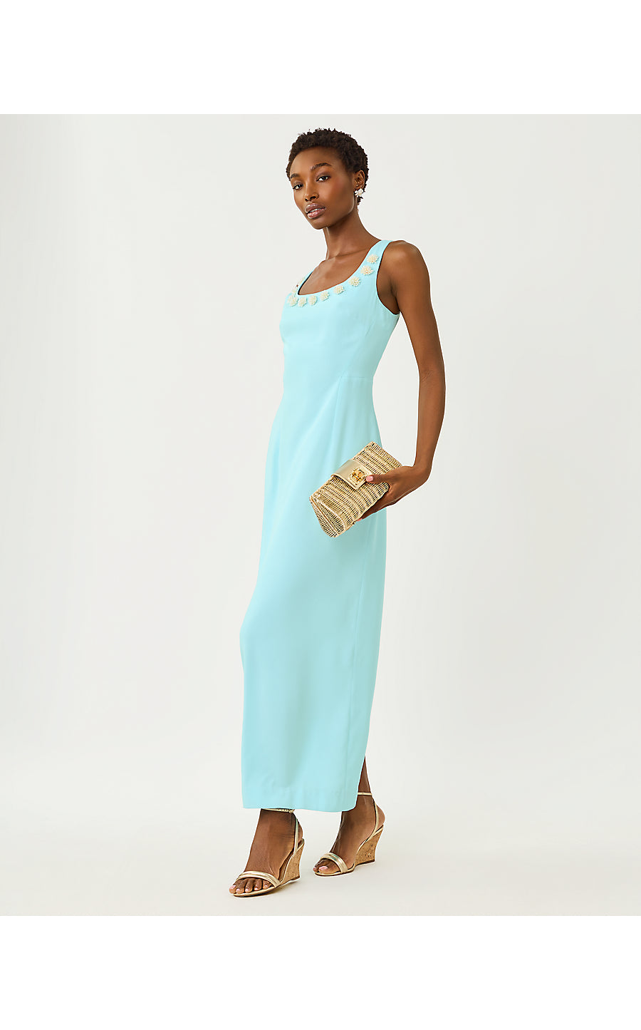 CORALIA MAXI DRESS, DAY DREAM BLUE
