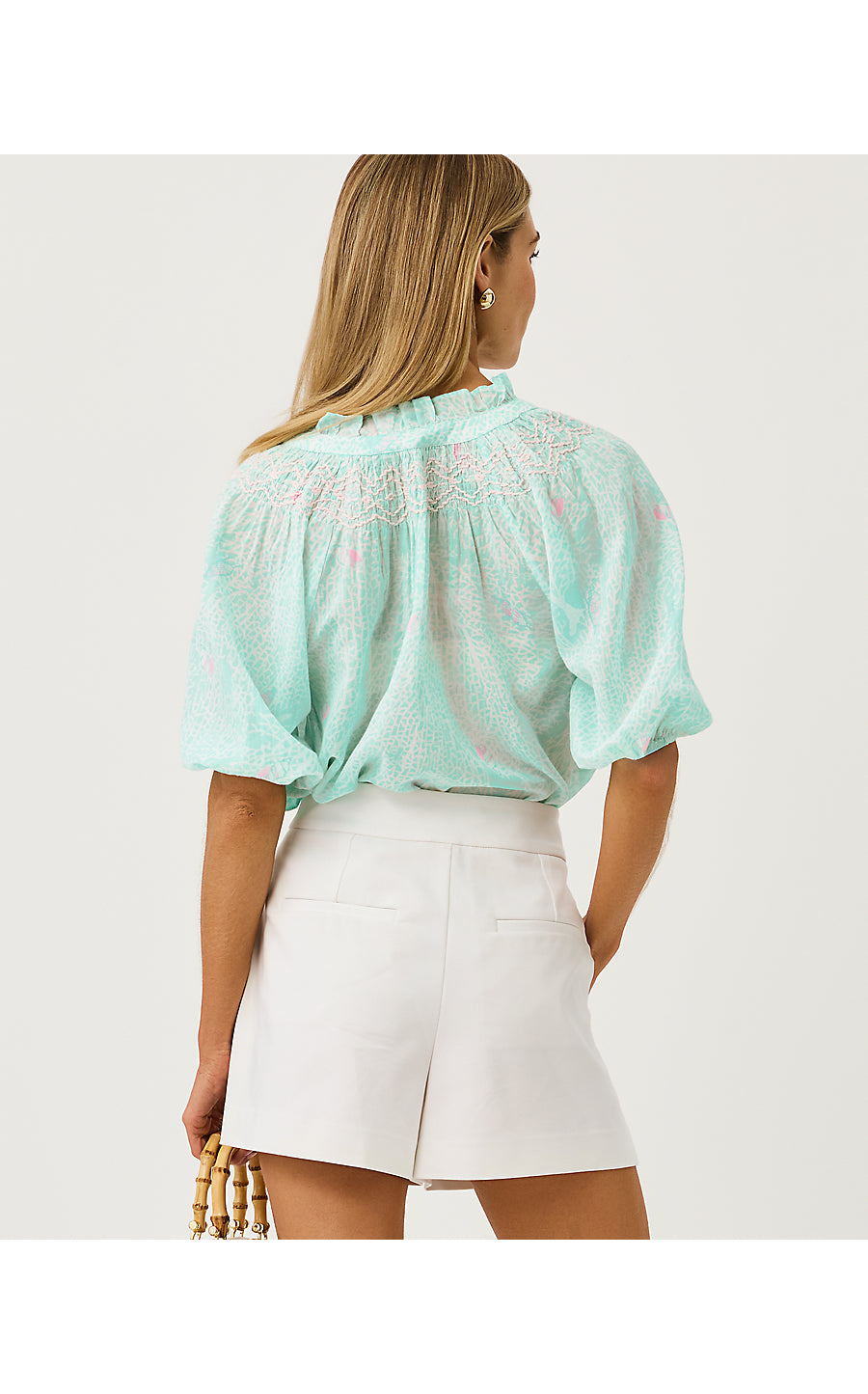 LOURDES SHORT SLEEVE TOP, MINT CONDITION FANTASTICAL