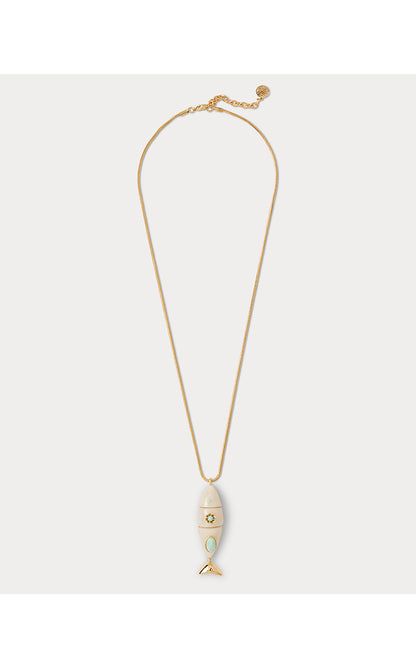 THROW ME A LINE NECKLACE, MINT CONDITION