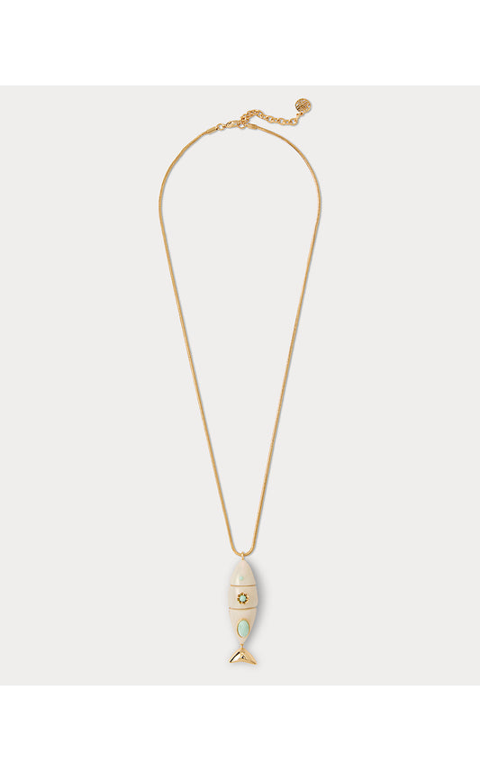 THROW ME A LINE NECKLACE, MINT CONDITION