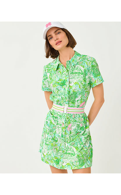 DOMINICA DRESS UPF 50+, RESORT WHITE SHIP TO SHORE