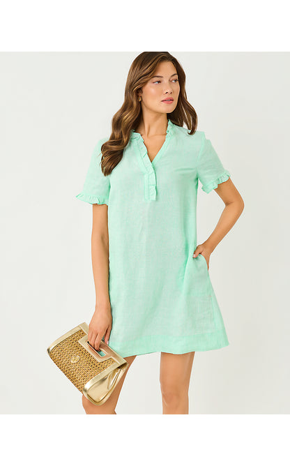 SCARLETTE DRESS, MINT CONDITION X RESORT WHITE