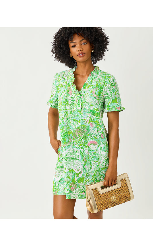 SCARLETTE DRESS, RESORT WHITE SHIP TO SHORE