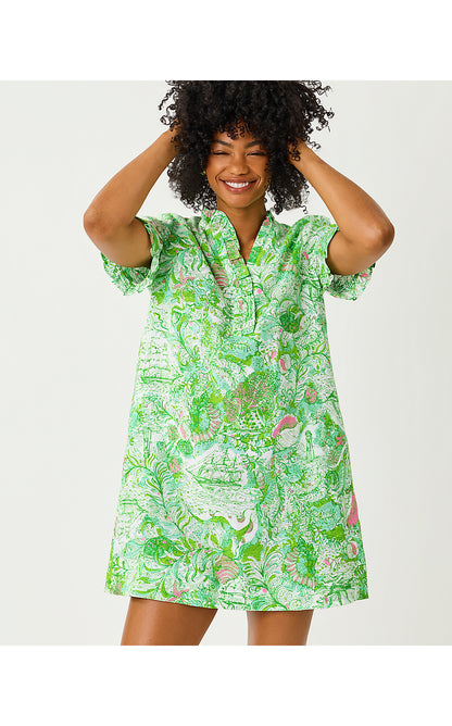 SCARLETTE DRESS, RESORT WHITE SHIP TO SHORE
