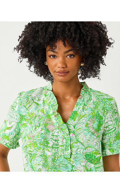 SCARLETTE DRESS, RESORT WHITE SHIP TO SHORE