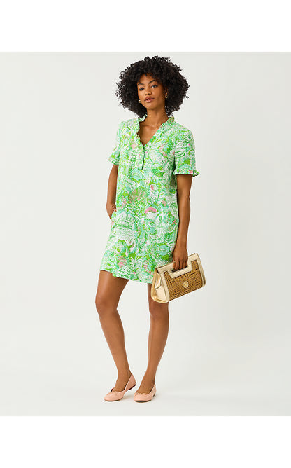 SCARLETTE DRESS, RESORT WHITE SHIP TO SHORE