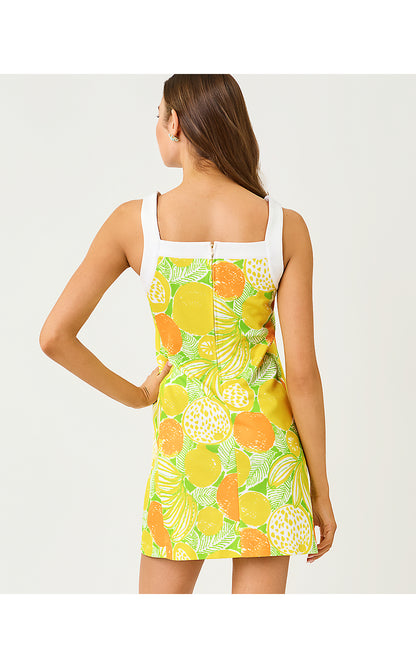 DUFFY SHIFT, ISLAND PALM OVERSIZED ZESTY