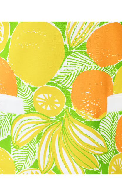 DUFFY SHIFT, ISLAND PALM OVERSIZED ZESTY