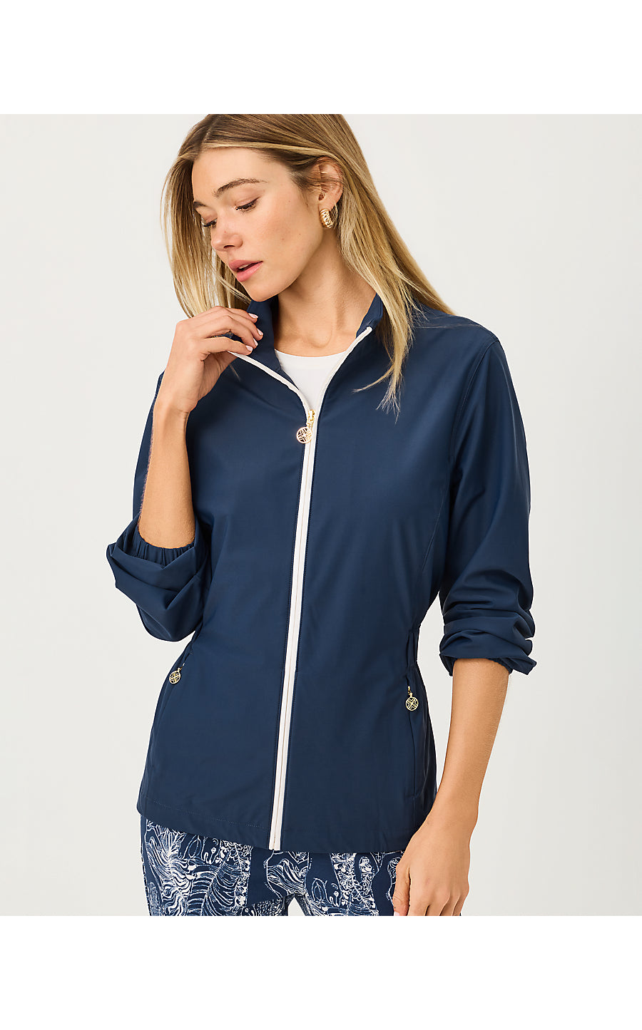 AINSLEY JACKET UPF 50+, LOW TIDE NAVY