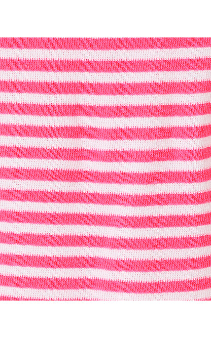 MARALYN DRESS, CHERRY BLOSSOM PINK ST TROPEZ STRIPE