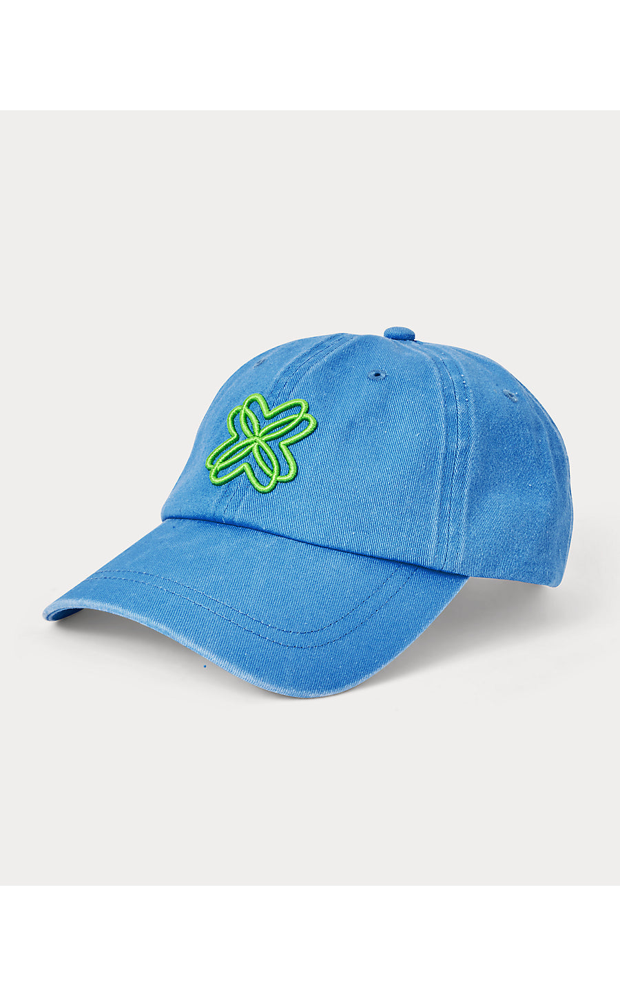 GWP CHAMBRAY LOGO HAT, OCEANFRONT BLUE