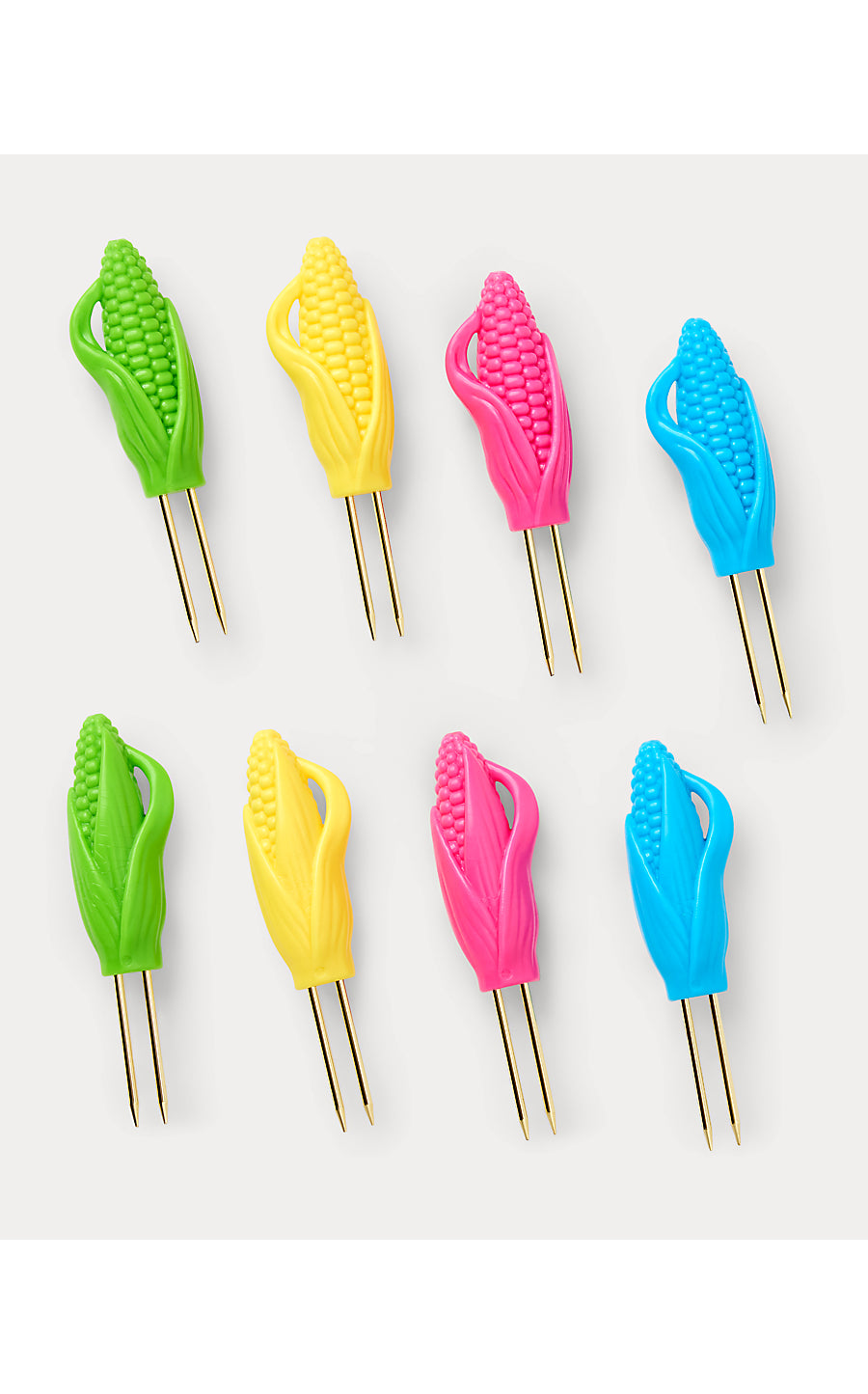 GWP SET OF 4 CORN PICKS, MULTI