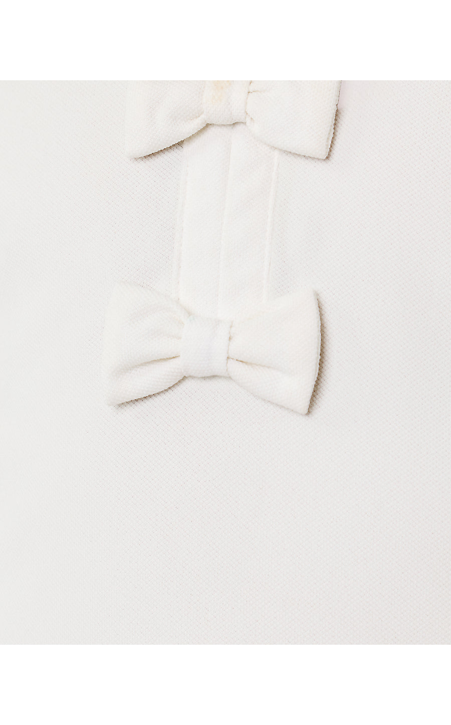 MINI FRIDA SLEEVELESS POLO, RESORT WHITE