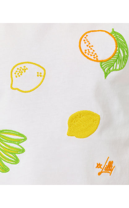 MINI CLAIRMONT TOP, MULTI ZESTY CHILDRENS GRAPHIC